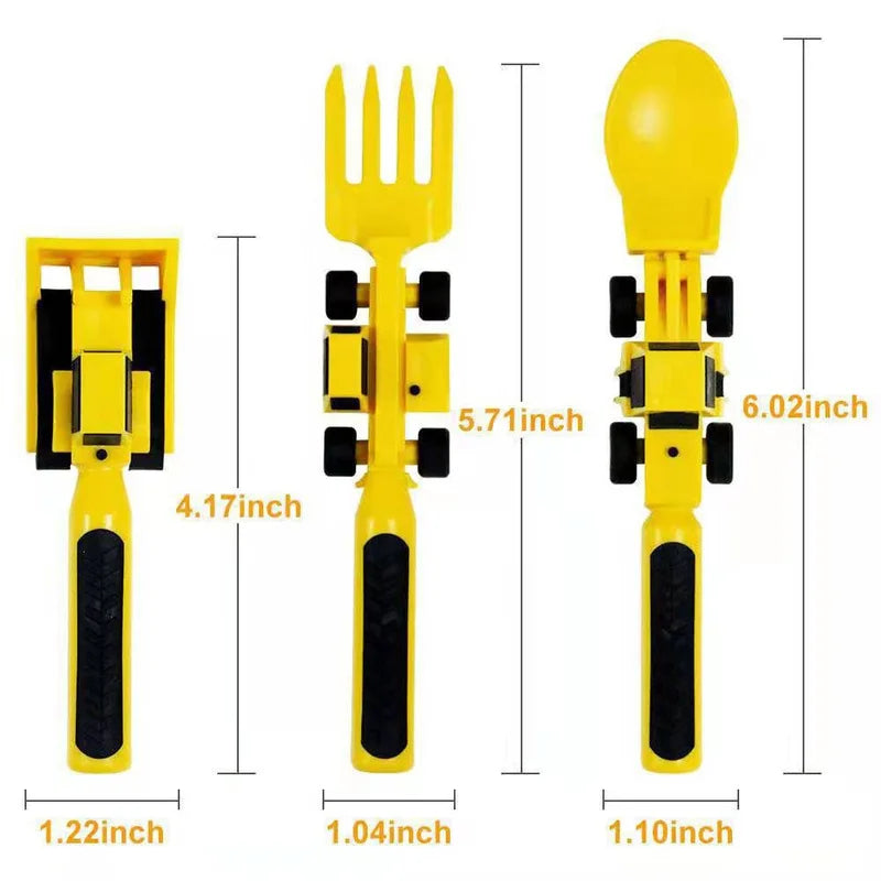 Construction Plate Playful Platters