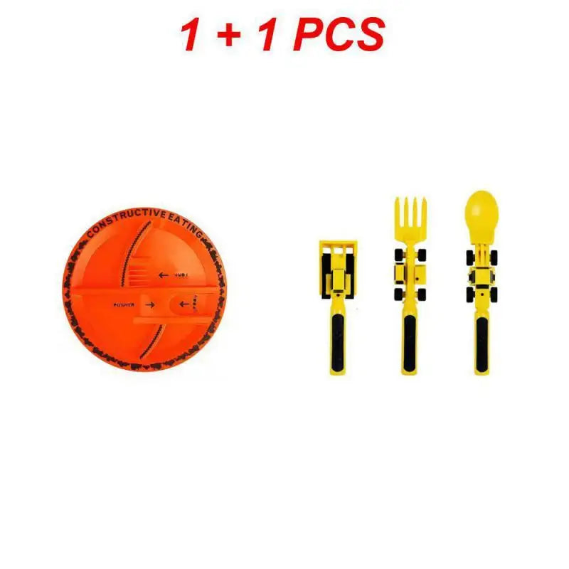 Construction Plate Playful Platters