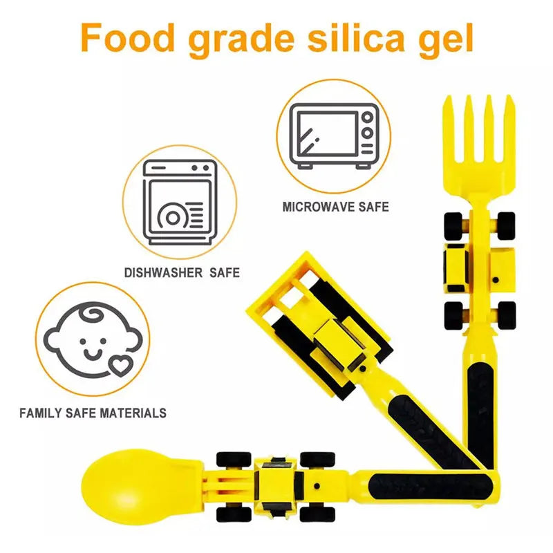 Construction Plate Playful Platters