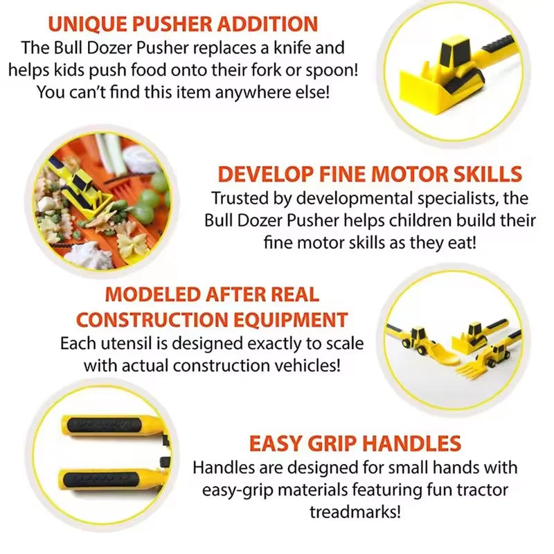 Construction Plate Playful Platters