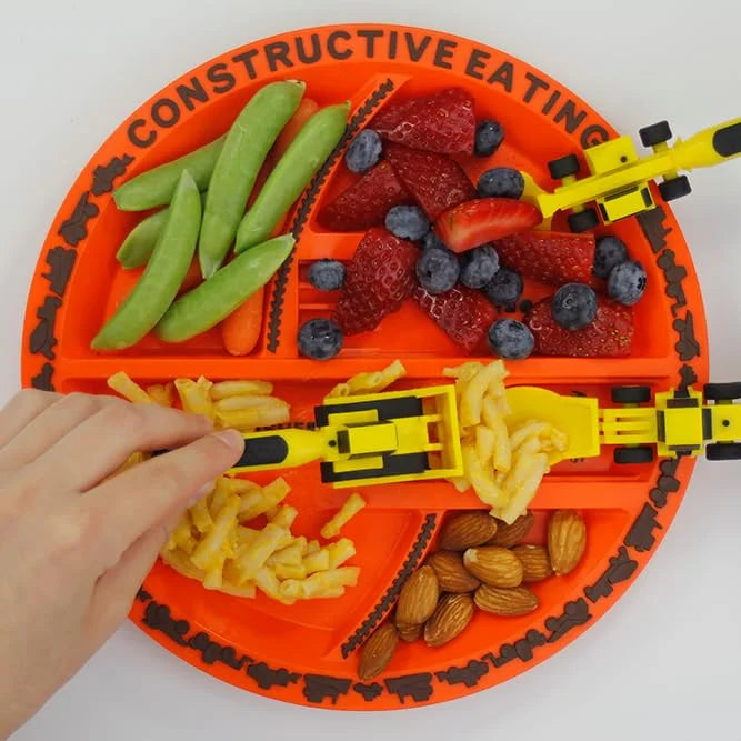 Construction Plate Playful Platters