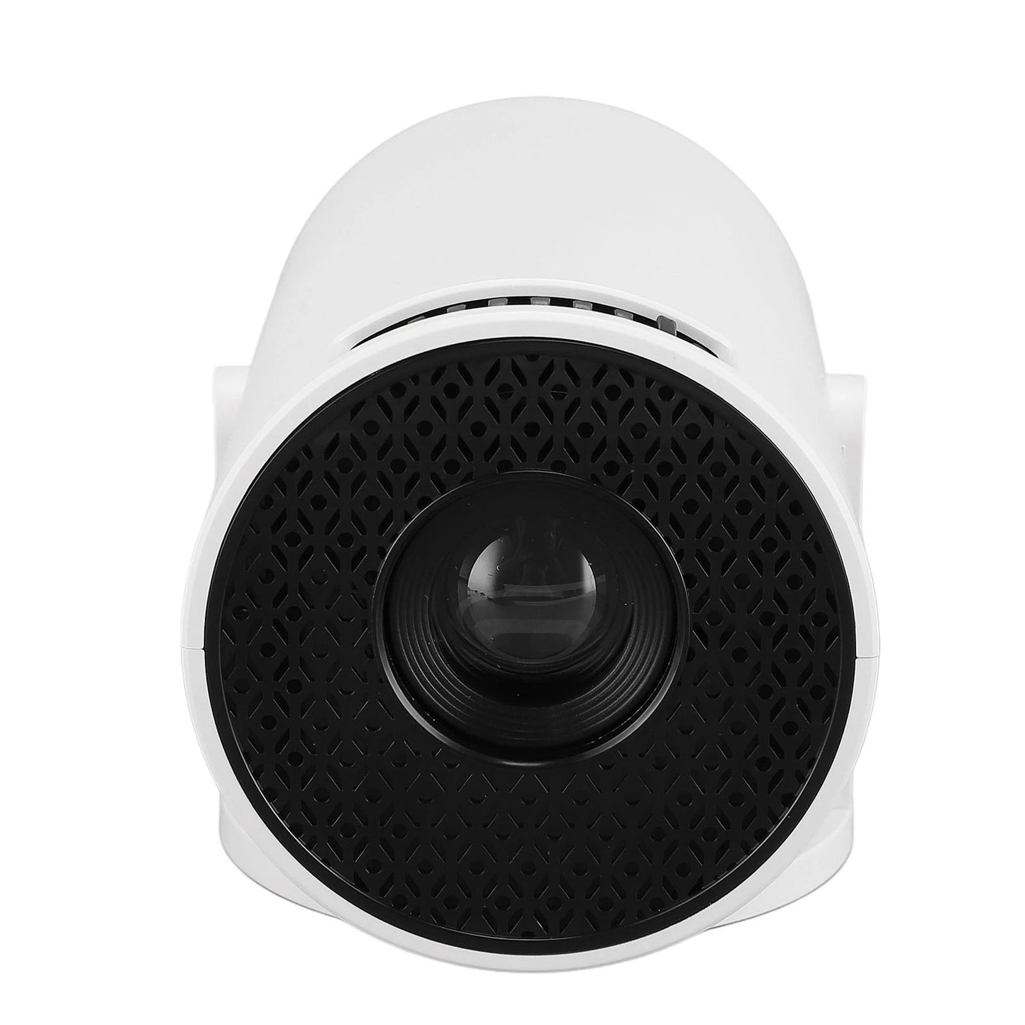 Small Projector White Wireless Fidelity 270° Adjustable LED 1080P Portable Movie Projector for Android Phone USB TV Stick Laptop