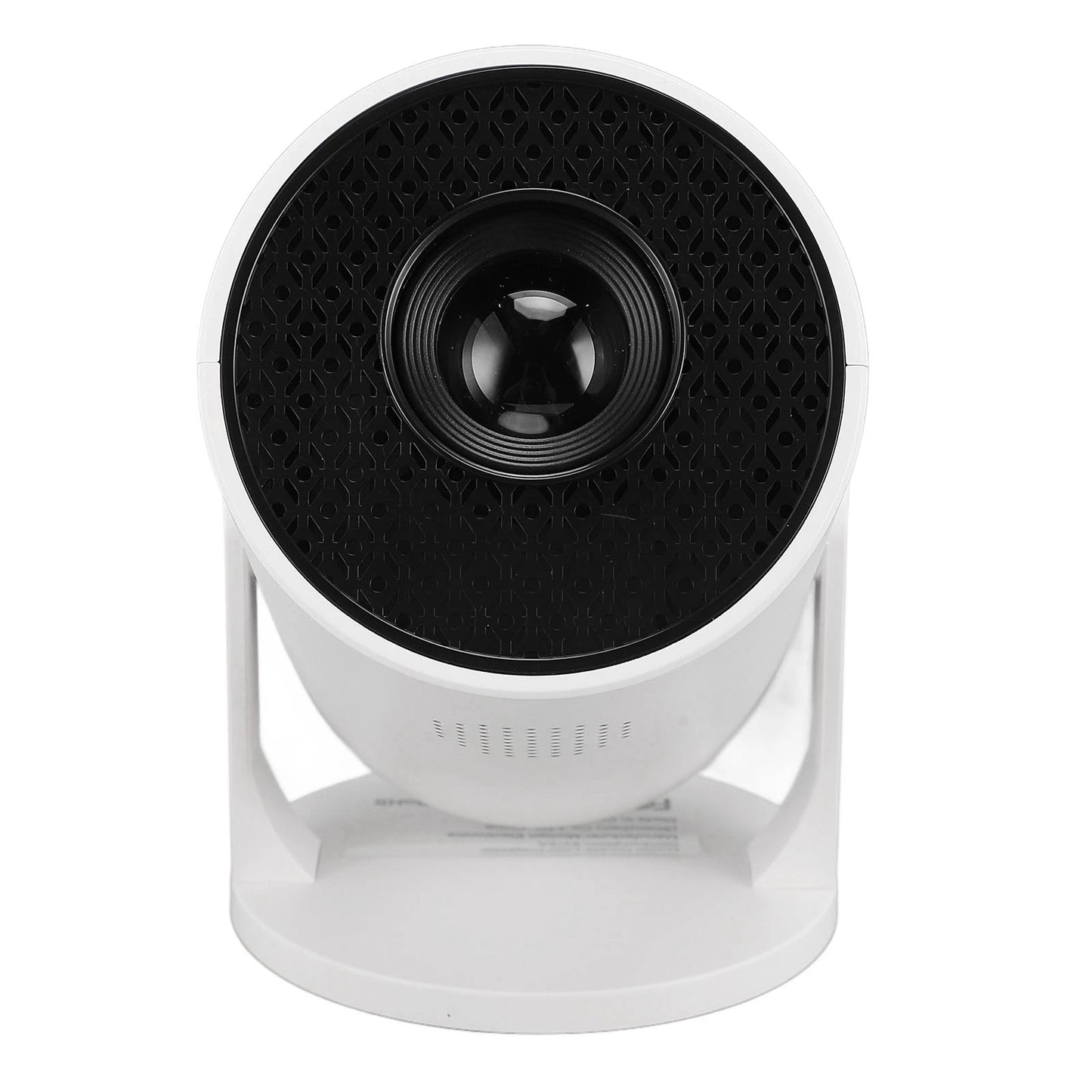 Small Projector White Wireless Fidelity 270° Adjustable LED 1080P Portable Movie Projector for Android Phone USB TV Stick Laptop