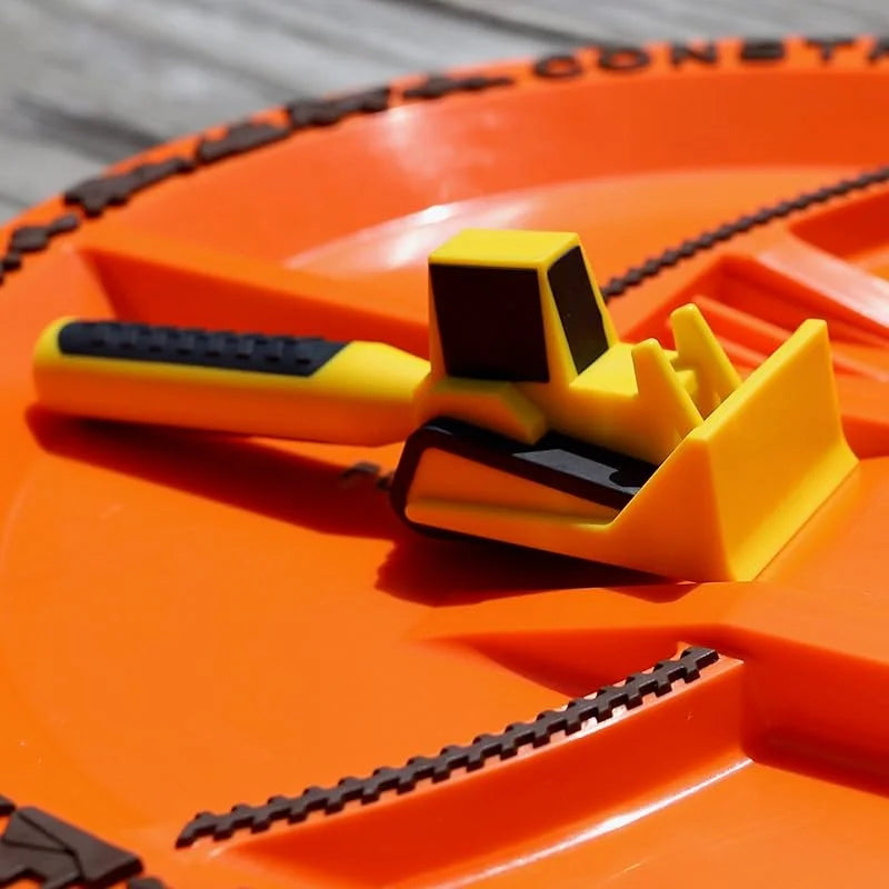 Construction Plate Playful Platters